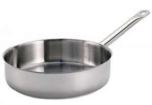 straight sided saute pan